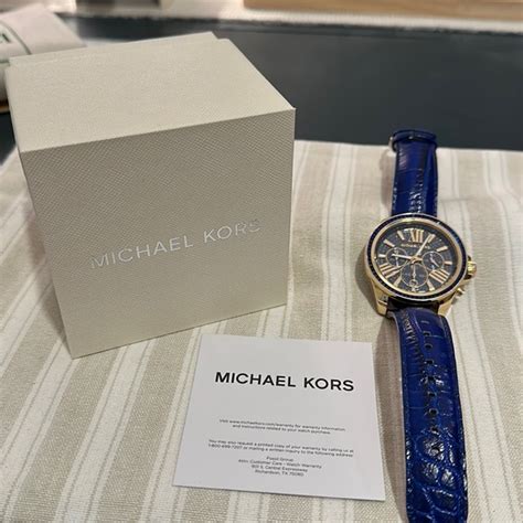 Michael Kors Women's Watch Vivid Royal Blue MK